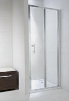 JIKA CUBITO PURE sprchové dveře skládací 800 mm, levé/pravé, sklo transparent   H2552410026681